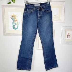 MAVI Retro Low Rise Flare Button Fly Molly Blue Jeans Size 26